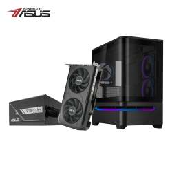 Syntech Asus Uwm 1 Gaming Chassis/graphics Card/power Supply Combo AP202 Argb Rtx 5050 Prime 750W