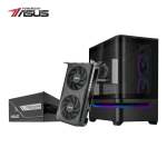 Syntech Asus Uwm 1 Gaming Chassis graphics Card power Supply Combo AP202 Argb Rtx 5050 Prime 750W