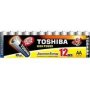 Toshiba High Power Aa Alkaline Batteries 12 Pack