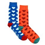 Hearts Adult Anklet Socks - Factory Plaza
