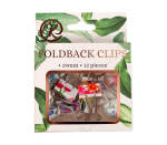 Foldback Clips Printed 19MM 12PCS