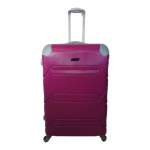 Smte 1 Piece Hard Outer Shell Luggage Pink With Keychain