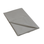 Easy Care 144 Thread Count Polycotton Flat Sheet Grey - Queen 250X270CM