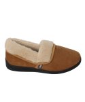 Ladies Lazy Bones Slipper - 9 Camel