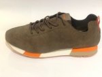 Men's Hogie Microfibre Leather - Taupe - UK7.5