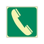 Sabs Telephone Photoluminescent Safety Sign E20