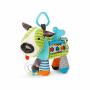 Skip Hop Bandana Buddies Baby Activity And Teething Toy With Multi-sensory Rattle And Textures Puppy