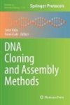 Dna Cloning And Assembly Methods Hardcover 2014 Ed.