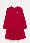 Polo Girls Harper Long Sleeve Dress - Red