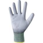 Seamless Nylon Pu Palm Coated Cutd Gloves Grey green SZ-9