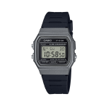 Casio Retro Black & Silver Digital Watch