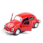 Alloy Toy Car Model Classic Car Door Opening Pull Back Toy Car Cake Decoration As Halloween Gift