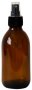 Monstera Amber Bottle With Spray Pump - 200ml