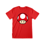 Nintendo Super Mario T-Shirt - Mario Power Up Mushroom T-Shirt