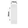 NB391 - NIIMBOT - B18 / N1 - 14X30MM - 190 TRANSPARENT LABELS