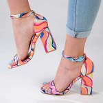 Madison Galaxy Heel - Pink - 8