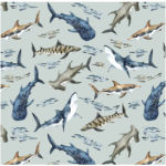 Printed Runner Sea Creature 2