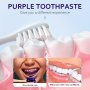 Rozino Clean Toothpaste: 30ML Of Purple Teeth Whitening Toothpaste For Brighter Smiles And Fresh Breath