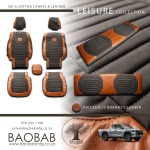 Toyota Hilux GD6 Xtra Cab Baobab Leisure Collection Seat Covers + Bench For