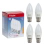 Eurolux - LED - Candle - Opal - B22 - 5W - Warm White - 4 Piece - 2 Pack