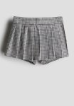 Pleated Skort - Grey