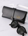 Personalised Stylish Black Sunglasses Case