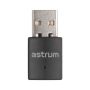 Astrum NA300 USB Nano Wireless Wifi Network Adapter With 300MBPS Speed 2.4GHZ Receiver Compatible Windows 7/8/10/MAC Os/linux Supports Wep Wpa And WPA2 Encryption Built