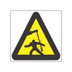 Beware Of A Swinging Object Safety Sign WW24