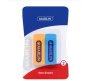 Neon Erasers Non Toxic Eraser Set Of 2 Blue Orange