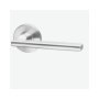 Pello - Straight Stainless Steel Lever Handle On Rose