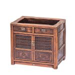 Vintage Radio Shape Resin Planter Decor