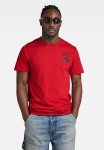 G-star Raw Chest Gr R T Compact Jersey O - Dk Flame