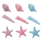 Pastel MINI Sea Shells Pack Of 9