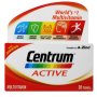 Centrum 30 Tablets Active Multivitamin & Multimineral Supplement