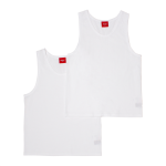 2-PACK White Vests