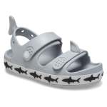 Crocband Cruiser Shark Sandal Toddler Age 1-5 - Light Grey C10
