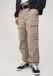 Regular Fit Cargo Trousers - Beige