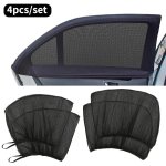2 4PCS Car Sunshade Set - Uv Protection For Front & Rear Windows Essential Auto Interior Accessories