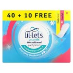Lil-Lets Smartfit Scented Thick Cushioned Pantyliners 50 Pack