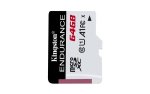 Kingston 64GB Microsdxc Endurance 95R 30W C10 A1 Uhs-i Card Only