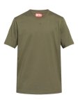 Diesel Mens T-ADJUST-V6 T-Shirt In Olive - Olive 2XL