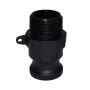 Camlock Pp Type F Male Adaptor X Male Bsp 80MM Livestainable
