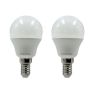 Toshiba Twinpack Warm White 5W/40W Golf G45 E14- 470LM