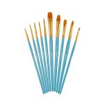 10PC Artist Brush Set - Quality Student Range