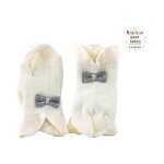 Baby Socks Anti Slip 2PC White Bow 0-6M