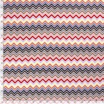 Visse Crepe Stretch Zig Zag Yellow 19267-033