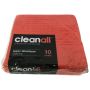 20X10PK Strong Red Absorbent Home Bathroom Shower General Cleaning Cloths