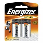 Energizer Max: C - 2 Pack