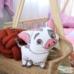 Shaped Pillow Moana Piglet