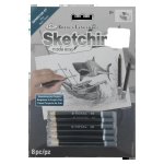 Sketching Made Easy A5 Sharks 8PC